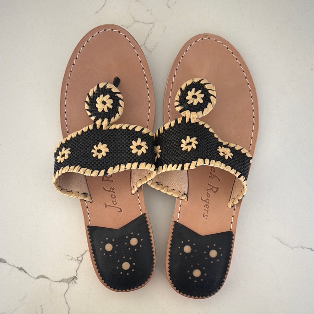 New Jack Rogers Jacks Flat Sandal - Size 9